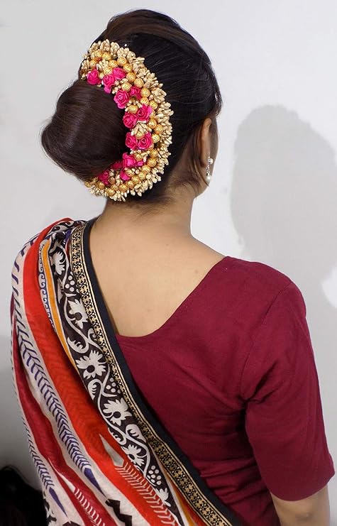 Buy Aasa New Arrival Gajra Accessories For Party Wear Bun Hair