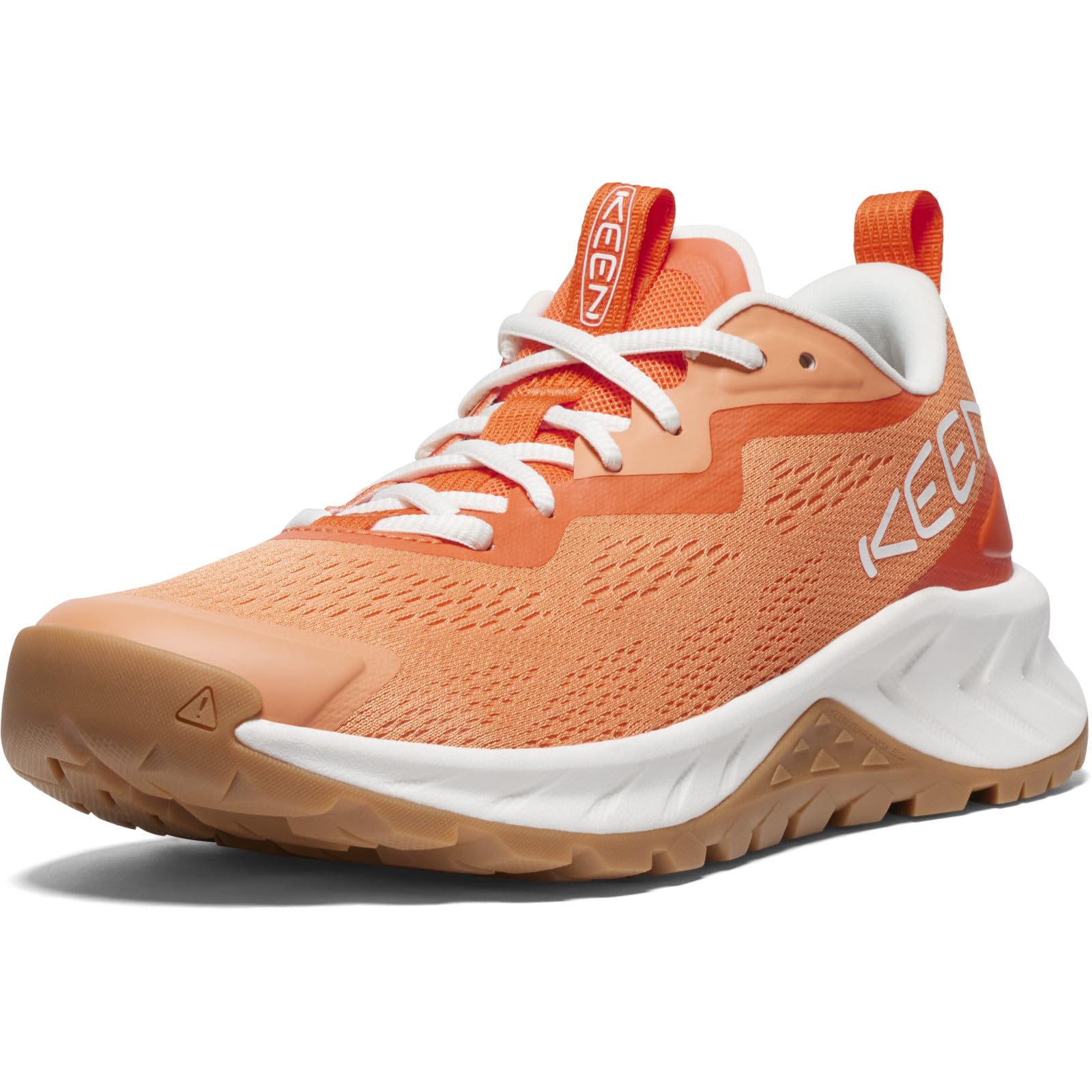 KEEN Women’s Versacore Speed Breathable Vented Comfortable Hiking Shoes, Tangerine/Scarlet Ibis, 9