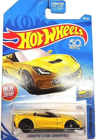 hot wheels corvette c7 z06