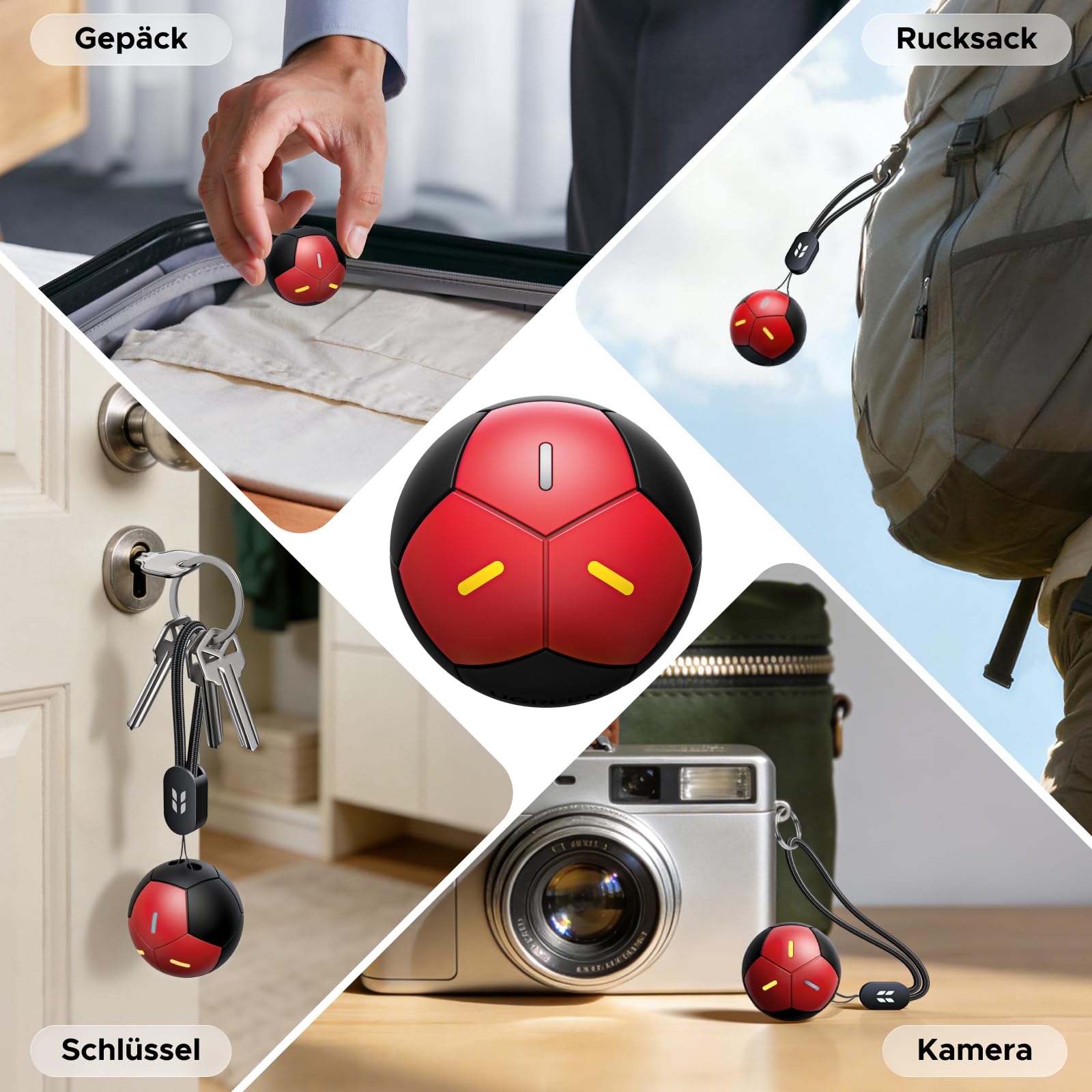 UGREEN FineTrack 2 Fußball Tracker kompatibel mit Apple Find My (nur iOS) 8