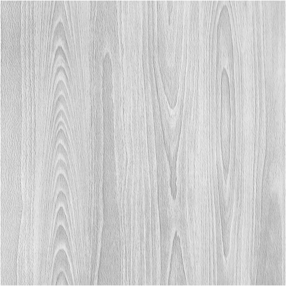 Livelynine 45CMx7M Grey Wallpaper Wood Effect Sticky Back Plastic Self Adhesive Kitchen Vinyl Wrap for Worktop Wood Contact Paper Adhesive Shelf Liner Removable Washable