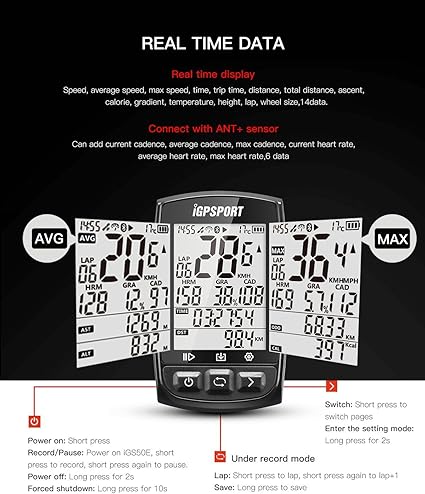 igpsport igs50e manual english