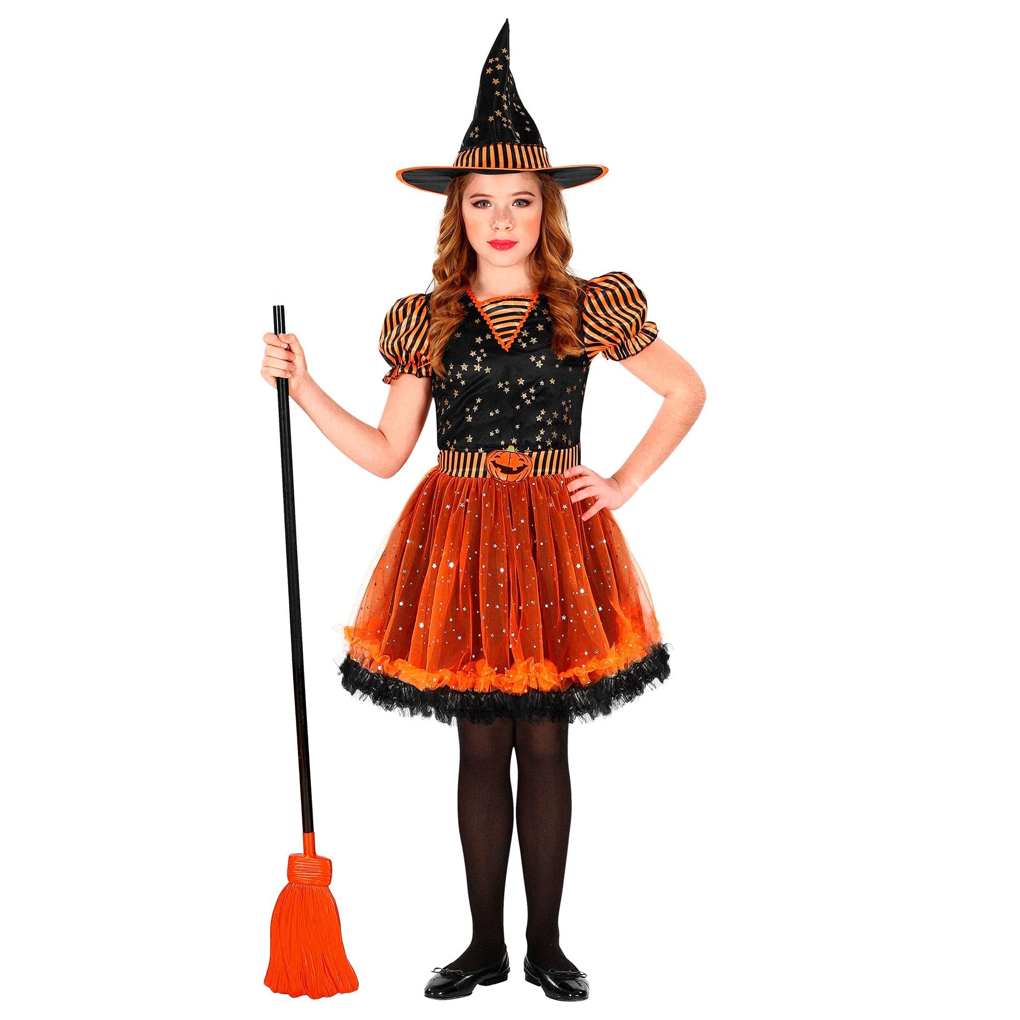 Widmann WITCH (dress, hat) - (140 cm/8-10 Years)