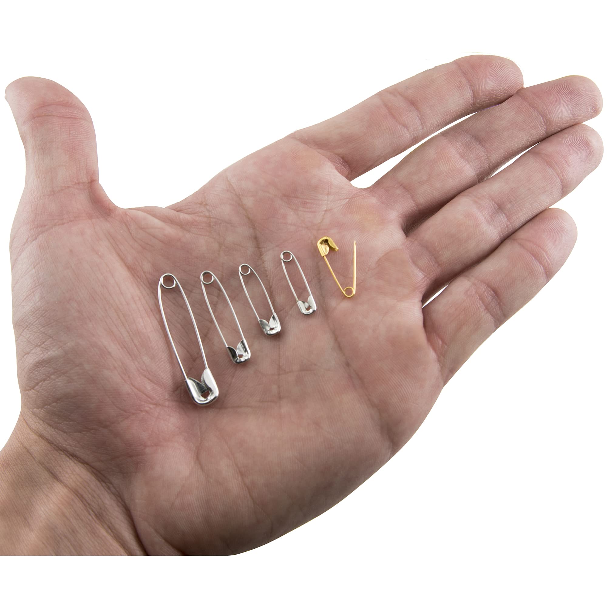 SINGER Asst Safety Pins, Multisize, 90-Count, Size 00-2 Pkg