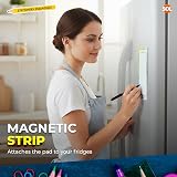 SOL Magnetic Shopping List Pad Fridge 21.5x10cm 80 Sheets view 5