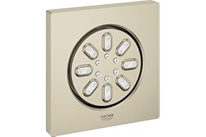 GROHE Rainshower Aqua Body Spray in Brushed Nickel, Square