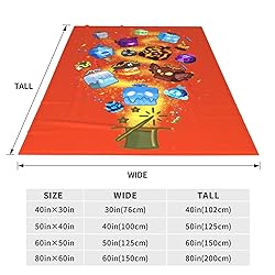 Blox Fruits Ultra-Soft Micro Fleece Blanket