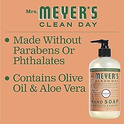 Mrs. Meyer's Liquid Hand Soap Geranium 12.5 Fl