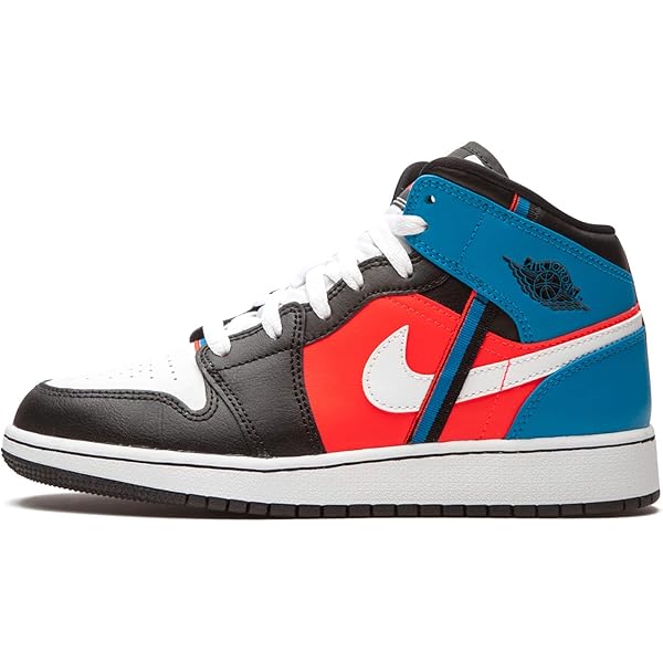 Amazon.com | Jordan Youth Air Jordan1 Mid GS CV4891 001 Game Time