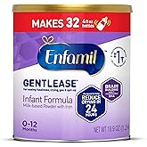 Enfamil Gentlease Easy to Digest Baby Formula, Brain Supporting DHA, for easing Fussiness, Gas, Crying and Spit-up, 19.9 Oz Can