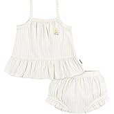 Gerber baby-girls Sleeveless Tunic Top and Diaper Cover Set