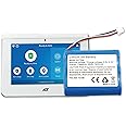 Battery Replacement for ADT Command Smart Security Panel ADT5AIO-1 ADT5AIO-2 ADT5AIO-3 ADT7AIO-1, Honeywell ADT 2X16 AIO Home Security System Keypad ADT2X16AIO-1 ADT2X16AIO-2 Battery 300-10186