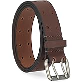 Black Oak Colonial Belt Company Men's Made in The USA Casual Leather Jean Belt