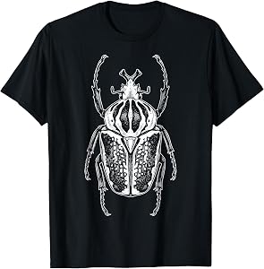 Goliath Beetle Illustration T-Shirt