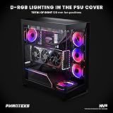 Phanteks NV5 Mid-Tower ATX Gaming PC Case Black Tempered Glass DRGB view 4