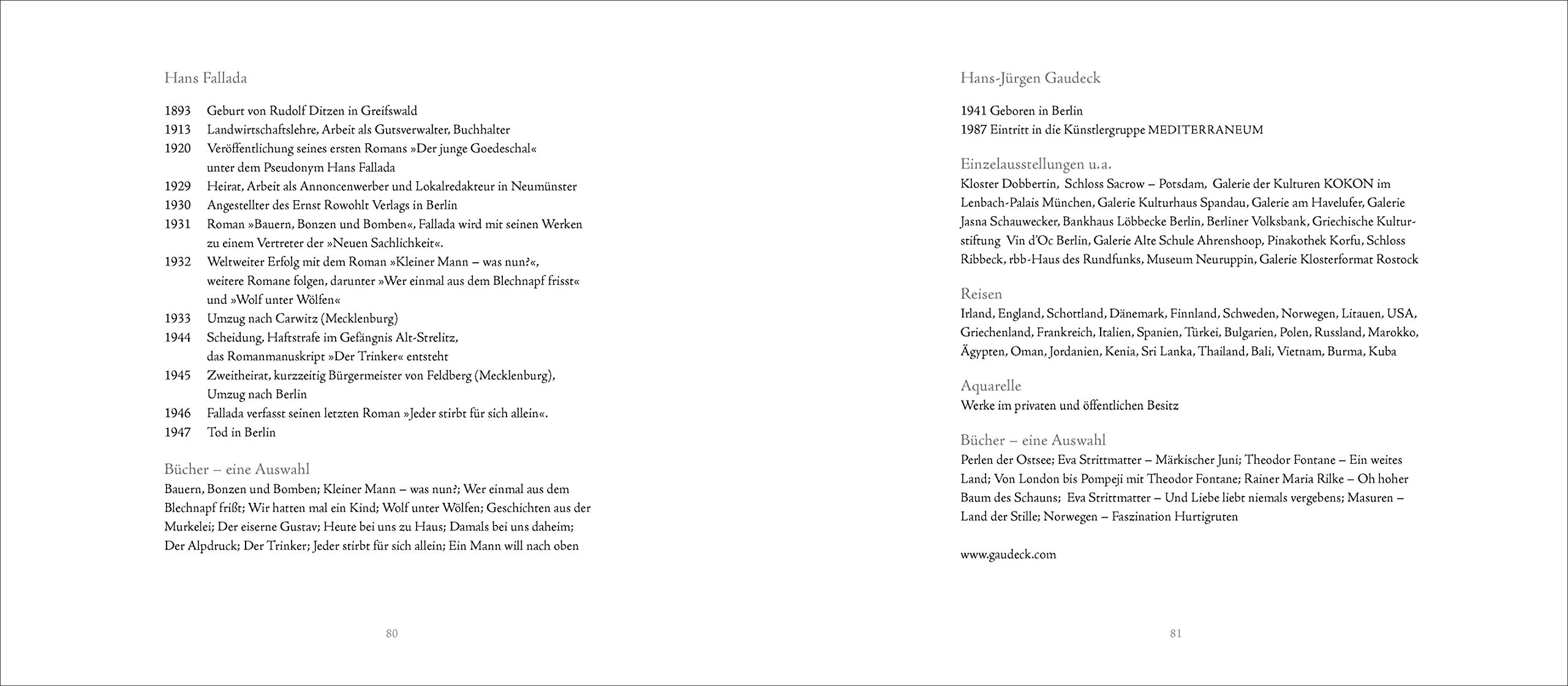 Ich Weiss Ein Haus Am Wasser Hans Fallada 9783941683792 Amazon