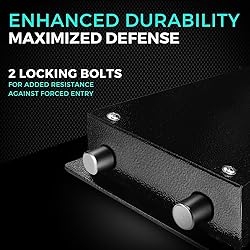 Flexzion Key Cabinet Key Lock Box Wall Mount with