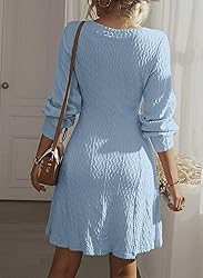 Dokotoo Fall Dresses for Women Long Sleeve Work