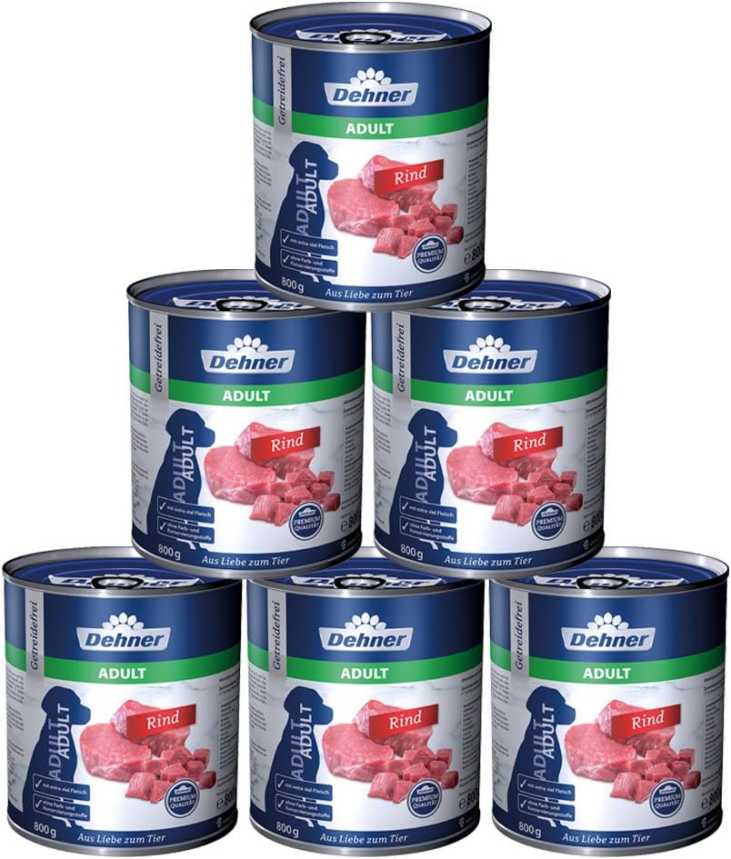Dehner Premium Adult Dog Food Beef, 4.8 kg (Pack of 1)