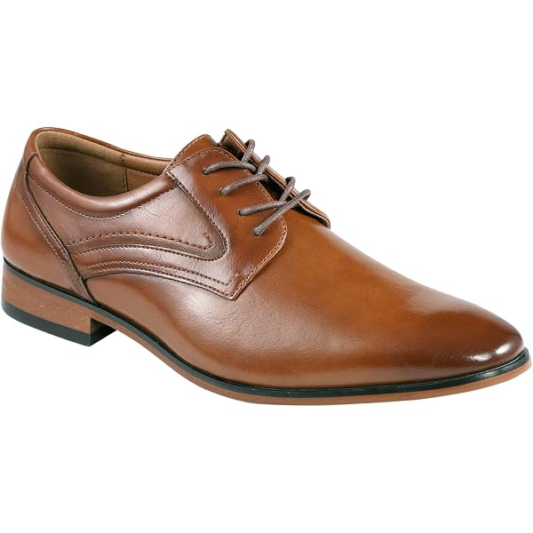 Guess Shelly brown cap toe vegan leather oxford NWOT Men\'s Size 9 GUESS Men main image 2