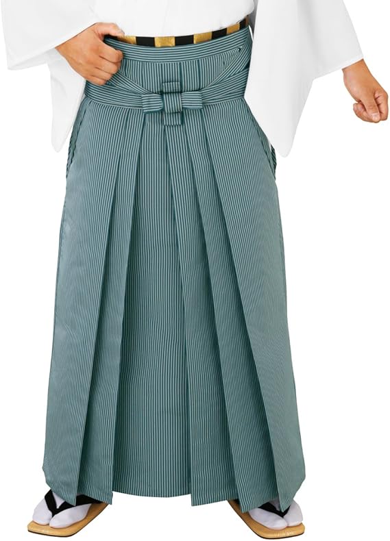 Amazon Co Jp 袴 はかま 舞踊袴 踊り袴 メンズ レディース 衣装 縞柄 5612 服 ファッション小物