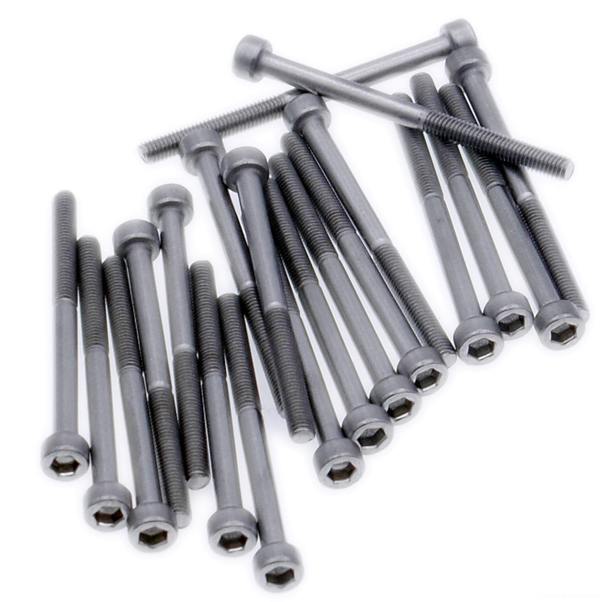 M2 (2mm x 8mm) Hex Socket Cap Screw (Bolt) - Stainless Steel (A2) (Pack of 20)