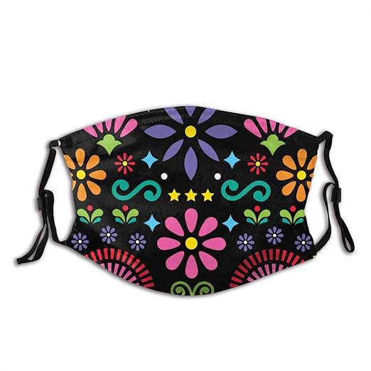 Cinco de Mayo Face Mask Flower Face Cover Fashion Design Balaclava