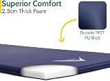 Trail Outdoor Leisure Self-Inflating Camping Mat with Pillow Blue 186x53x2.5cm view 5