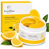 EverBliss Beauty Lemon Under Eye Mask - 60 Pairs Hyrating Dark Circle &amp; Puffy Eye Treatment