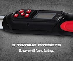 Tapha Tools Digital Torque Screwdriver 1.77-35.39