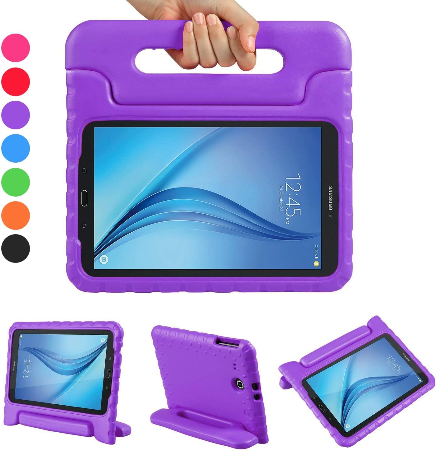 LEADSTAR Samsung Galaxy Tab E 9.6 EVA Etui Poignée Stand Étui Enfants