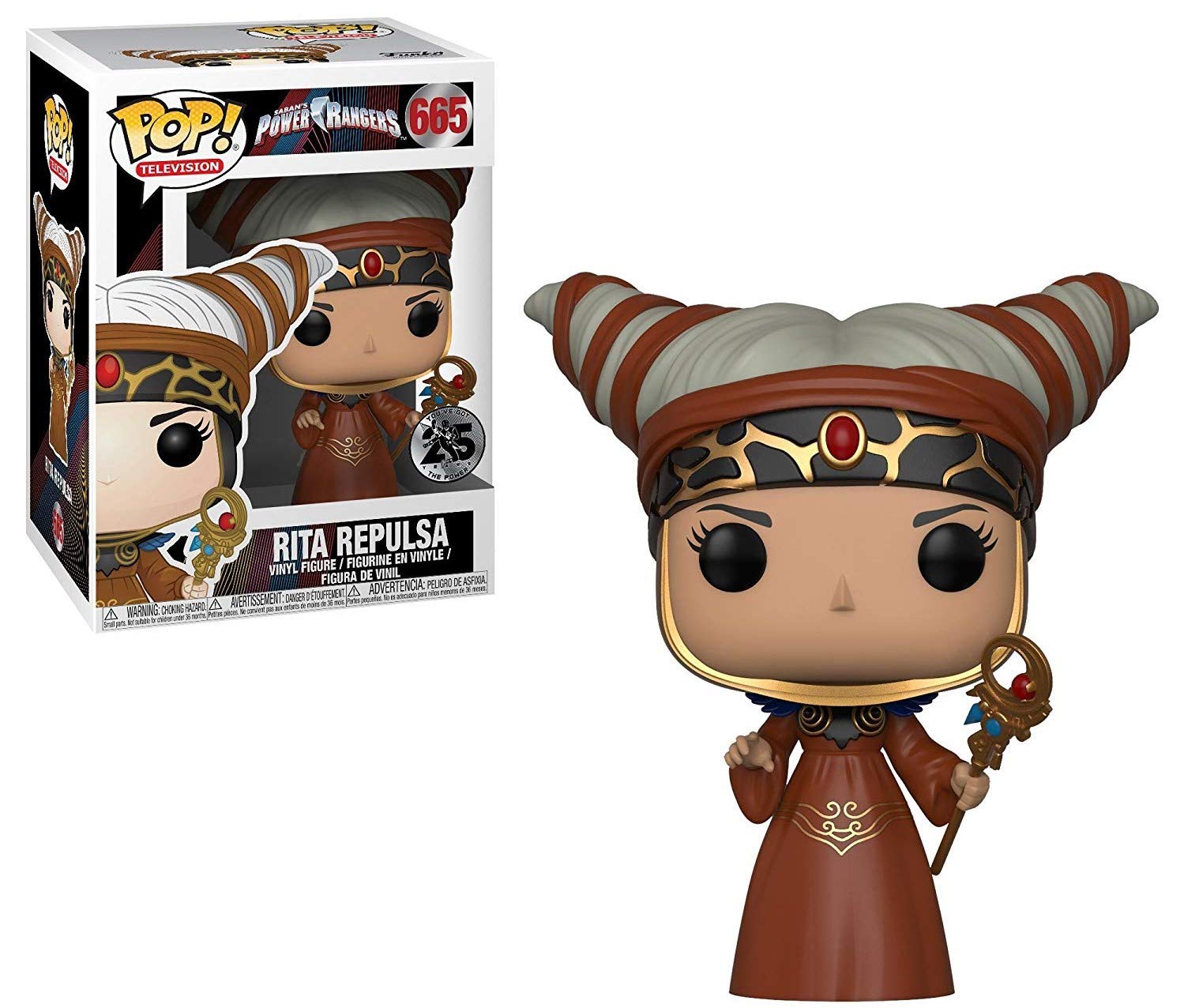 Mua パワーレンジャーズ Funko Pop マイティ モーフィン リタ レパルサ Funko Pop ビニールフィギュア Popボックスプロテクターケース付き Tren Amazon Nhật Chinh Hang 21 Fado