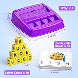 HahaGift Letter Learning Games for Kids 3-6 Educational Toys Flash Cards view 6