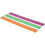 Amazon Basics TPE Resistance Band - 1500mm, 3-Piece Set