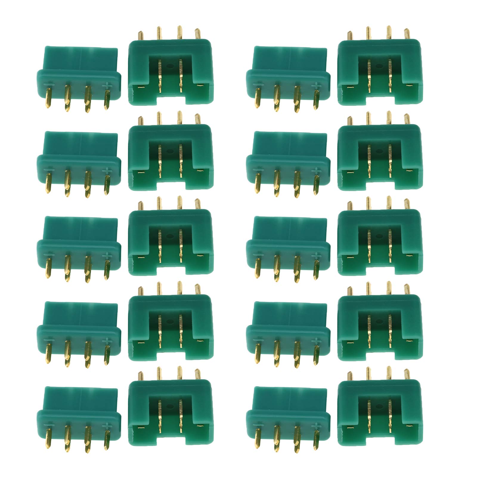 ENET MPX Multiplex Connectors 6 Pin Plug for RC Battery Male and Female 10 pair