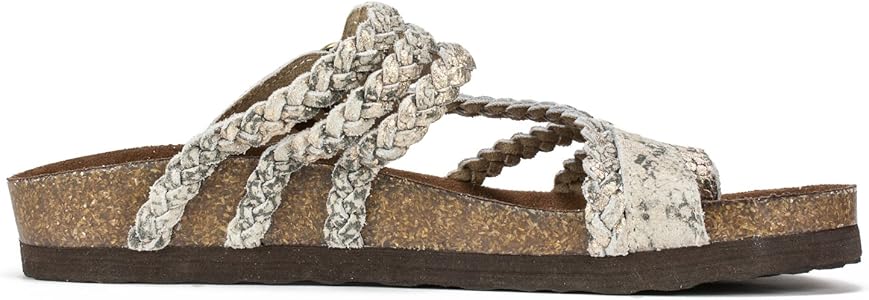 white mountain hayleigh flat sandals