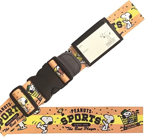 Amazon Co Jp Snoopy スヌーピー スーツケースベルト Ot スポーツ ホーム キッチン