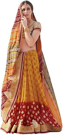 bandhani party wear saree