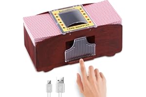 HJCMikee Wood Grain Card shuffler