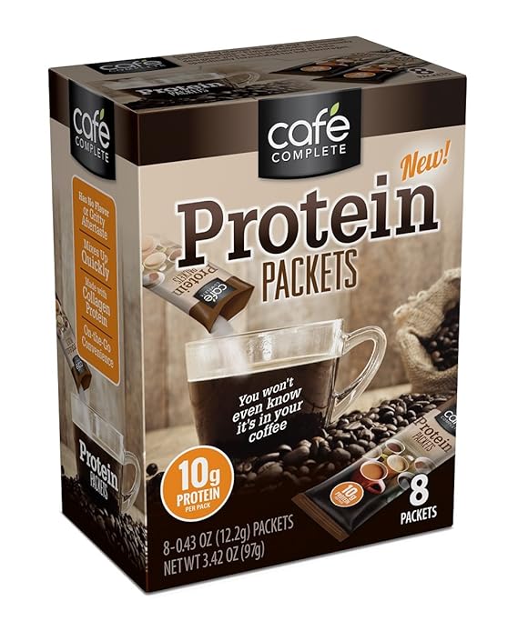 Café Complete Protein Packets, 8 Count Grocery & Gourmet