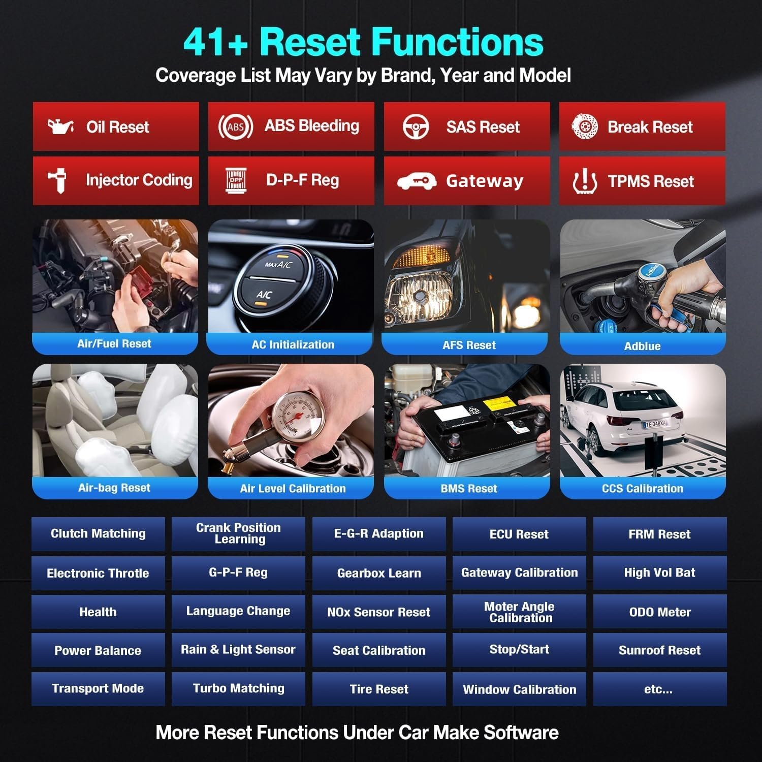 KINGBOLEN K10 Bi-Directional Scanner Full Systems Diagnostic Scan Tool, Topology Graph, 41+ Resets, ECU Coding, ADAS Calibration, FCA AutoAuth, 2 Years Fr-ee Update 10