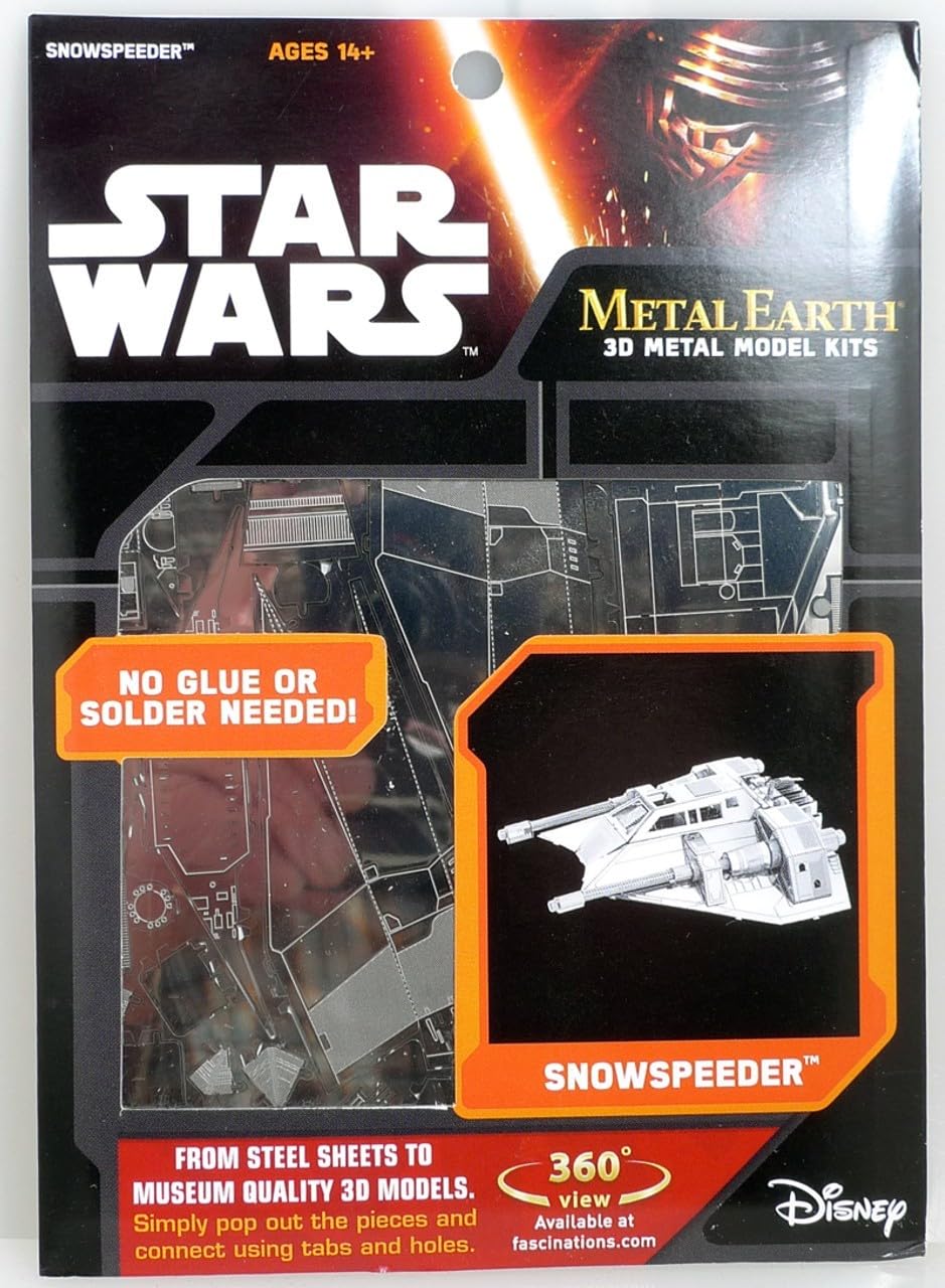 Professor PUZZLE MMS258 Star Wars Metal Earth Snow Speeder Model Kit