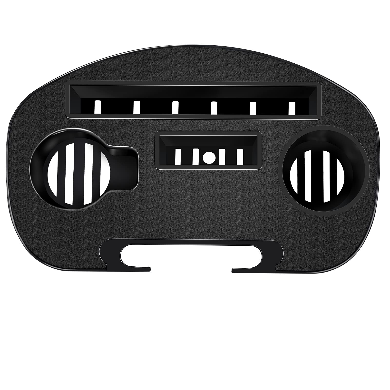 Photo 1 of Hanperal Zero Gravity Chair Tray, Multifunctional recliners Cup Holder Tray, Zero Gravity Lounge Chair Cup Holder, Utility Clip on Side Recliner Table/Tray for ipadmini/Air/Pro, Cellphone, Cup-Black