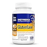 Enzymedica GlutenEase, Digestive Enzymes for Food Intolerance, Offers Fast Acting Gas & Bloating Relief, 120 Count (FFP)