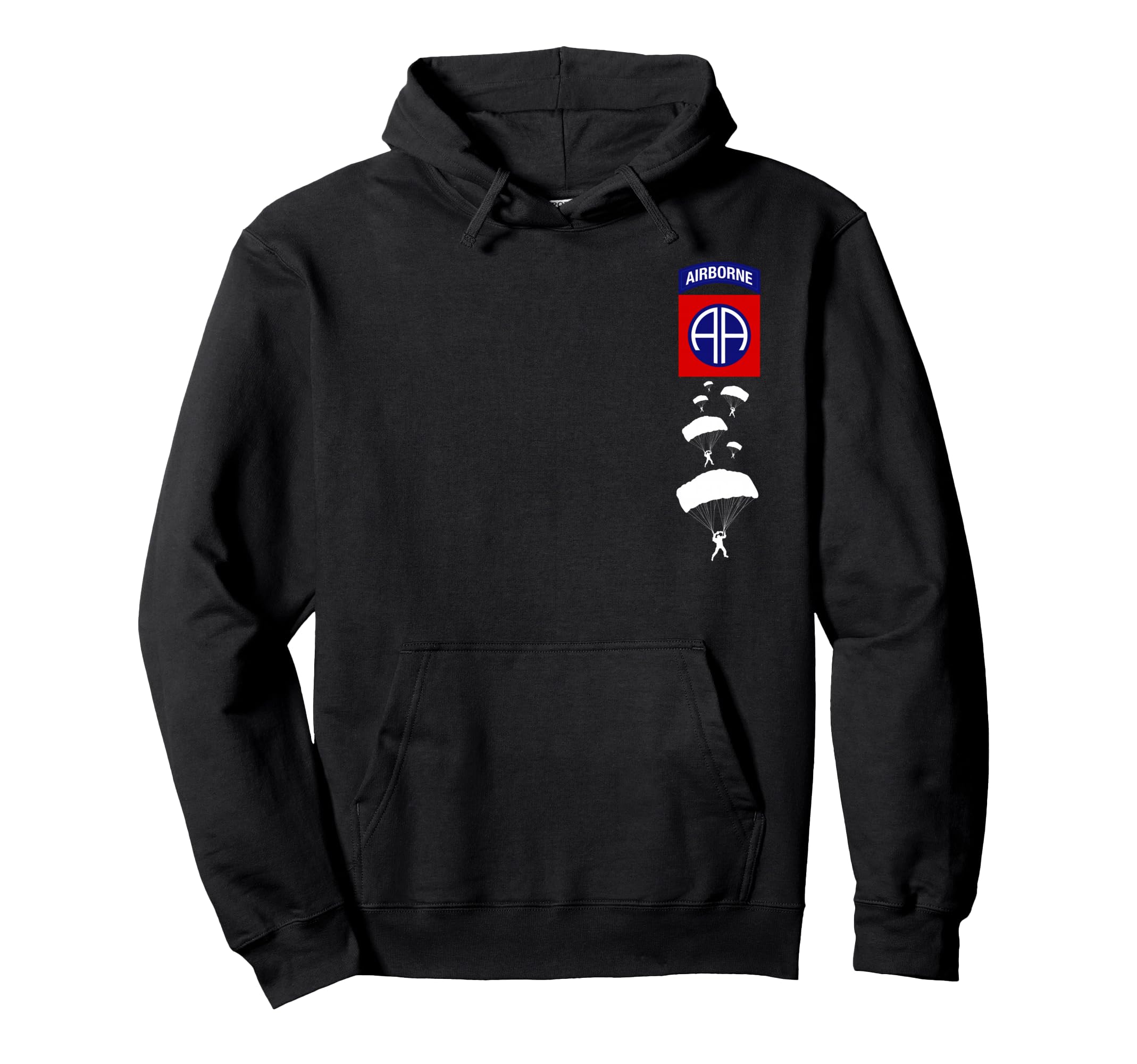 View 1 of * navy blue *
US Army 82nd AIRBORNE Shirt - Veteran Day Gift Pullover Hoodie Size large
