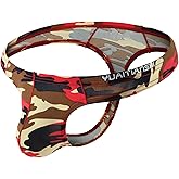 MuscleMate Men's Camouflage Thong Underwear, Men's Hot Camouflage Thong G-String Underwear, Stretchy and All-day Comfort.