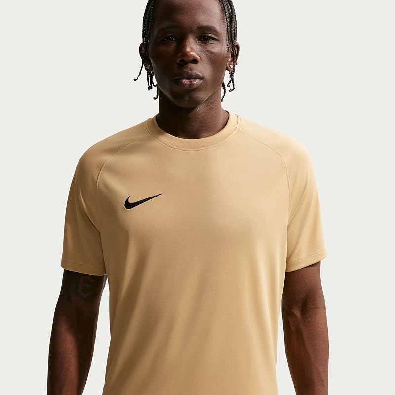 Dri-Fit Park VIII Maillot De Foot À Manches Courtes pour Homme, Jersey Gold/Black, HV8173-729, S