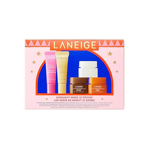 LANEIGE Midnight Minis: Limited-Edition Holiday Lip Care Gift Set for Day & Night Hydration