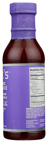HAKS ORGANIC BROWN SUGAR ROASTED GARLIC BBQ SAUCE, 14.25 OZ