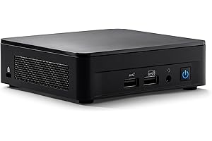 WEELIAO Intel NUC 12 NUC12WSKi5 Mini Desktop Computer/Mini PC/HTPC 12th Gen. Intel Core i5-1240P,Intel Iris Xe Graphics,12 Processor Cores (4P+8E), 16 Threads, 12MB Intel Smart Cache(Barebone)
